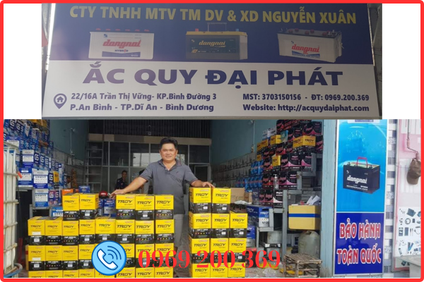 Đại Lý Ắc Quy Chính Hãng Cho Xe Ô Tô Tại Đường Phạm Văn Đồng, TP. Hồ Chí Minh
