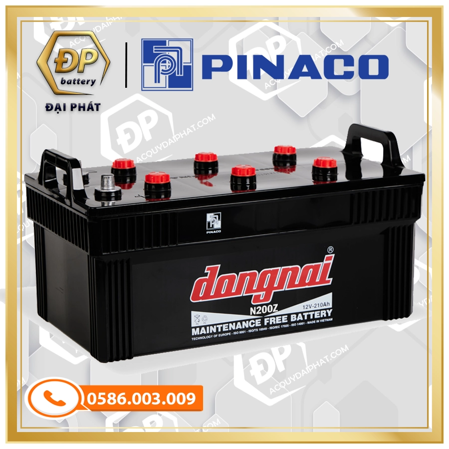Ắc Quy Đồng Nai N200Z (12V-210Ah)