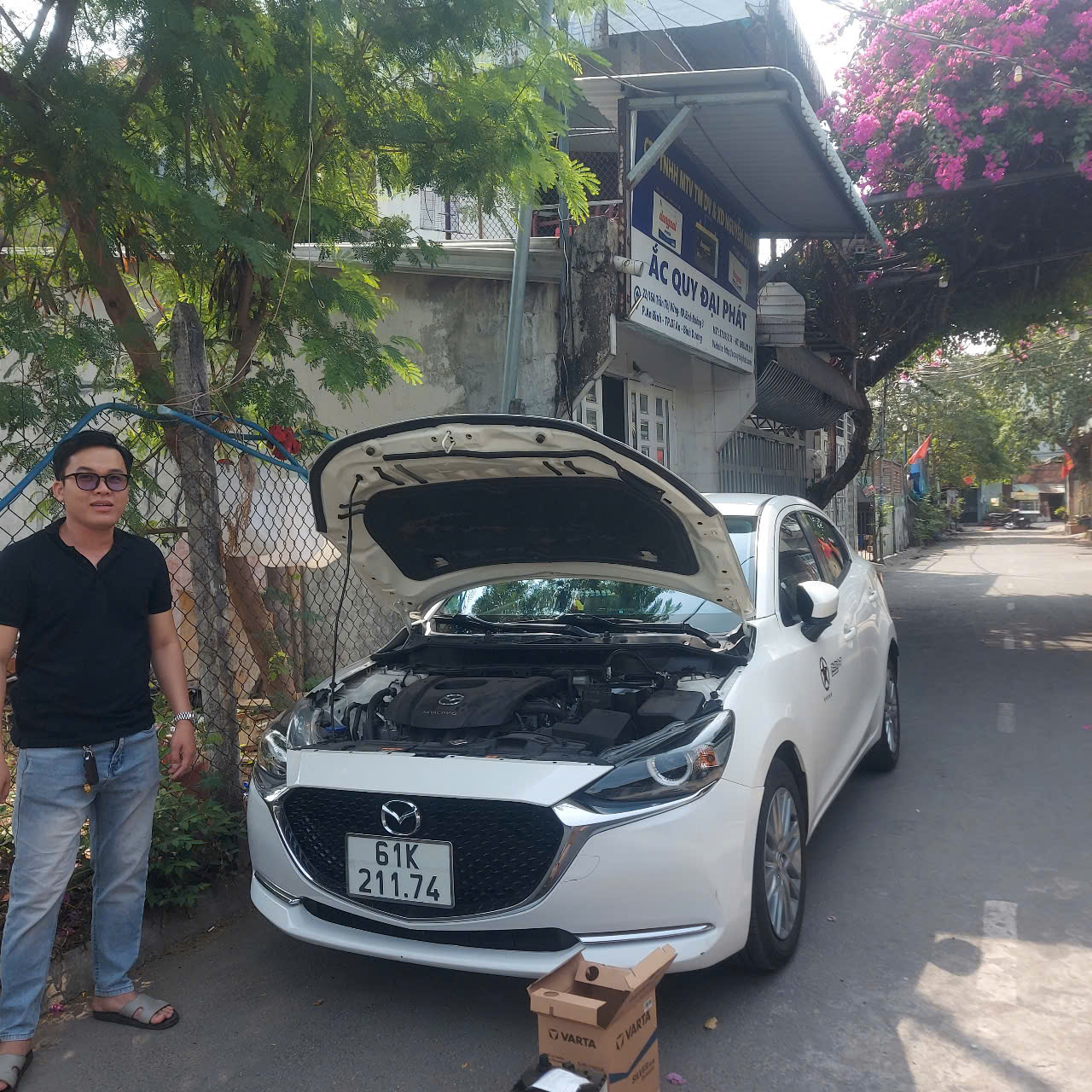 Đại Lý Ắc Quy Chính Hãng Cho Xe Mazda Tại Dĩ An, Bình Dương