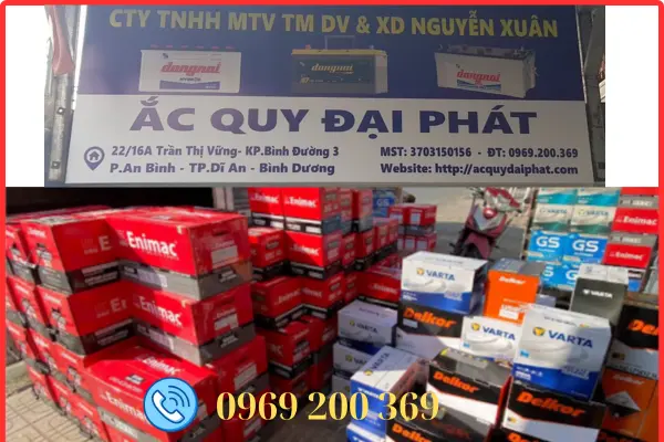 Đại Lý Ắc Quy Chính Hãng Tại Phường Thủ Đức, Quận Thủ Đức, TP. HCM Thay Bình Giá Tốt Tận Nơi