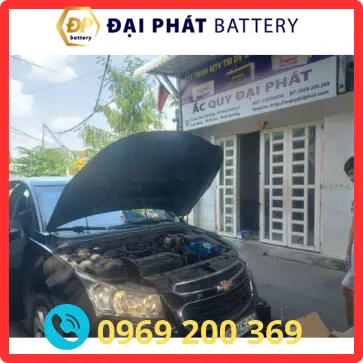 Ắc Quy Chính Hãng Cho Xe Ô Tô Chevrolet Tại Thủ Đức Và Bình Dương