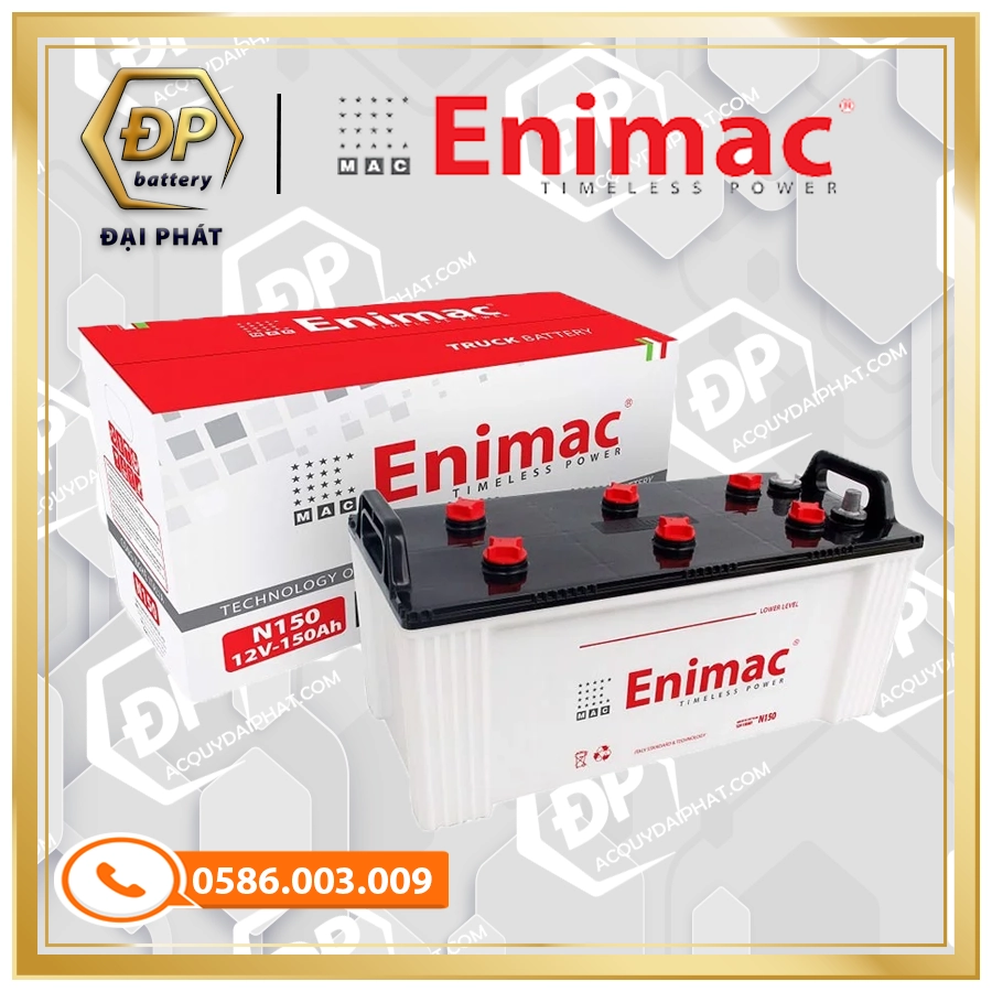 ẮC QUY ENIMAC N150 (12V-150Ah)