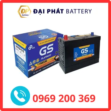 Ắc Quy GS MF 115D33C (12V-100Ah-Cọc Chì)