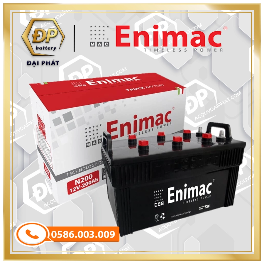 ẮC QUY ENIMAC N200 (12V-200Ah)