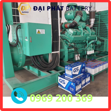 Ắc Quy Chính Hãng Cho Máy Phát Điện, Xe Cơ Giới, Xe Công Nghiệp, Máy Nông Nghiệp